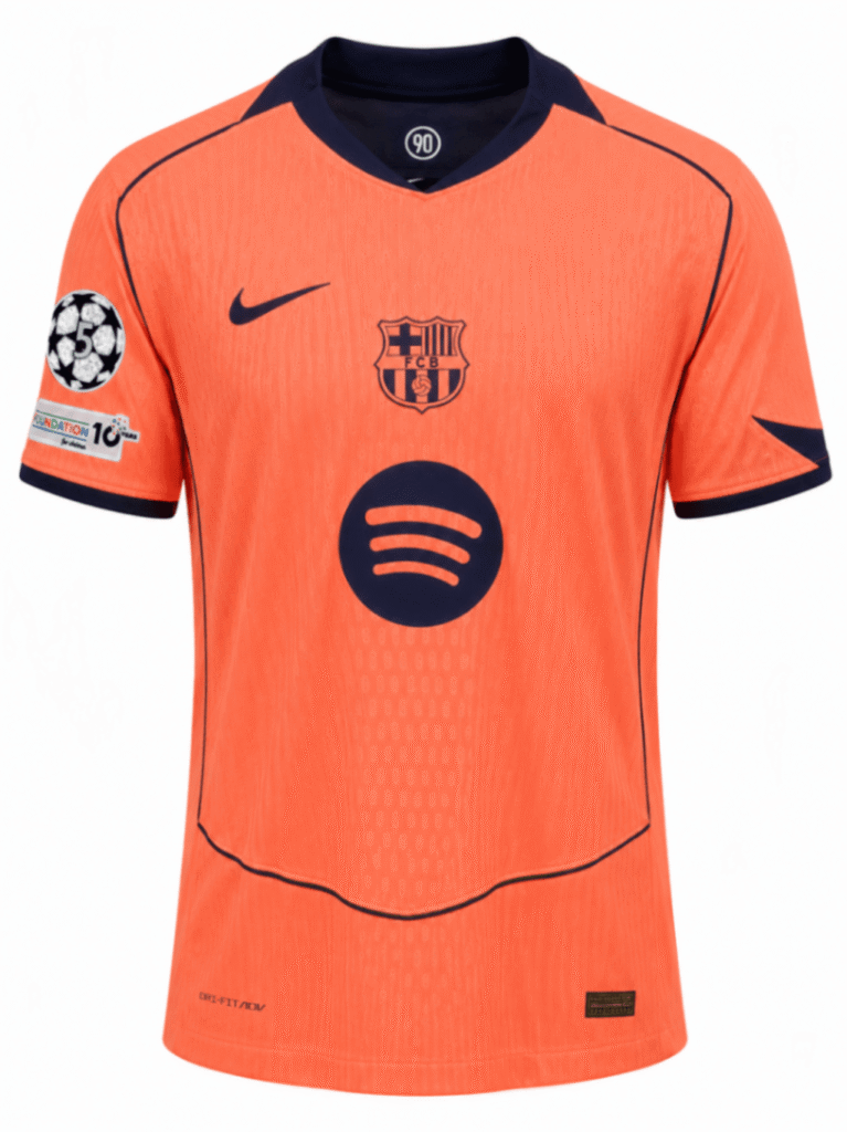 Camiseta BARCELONA 2025 alterna versión fan