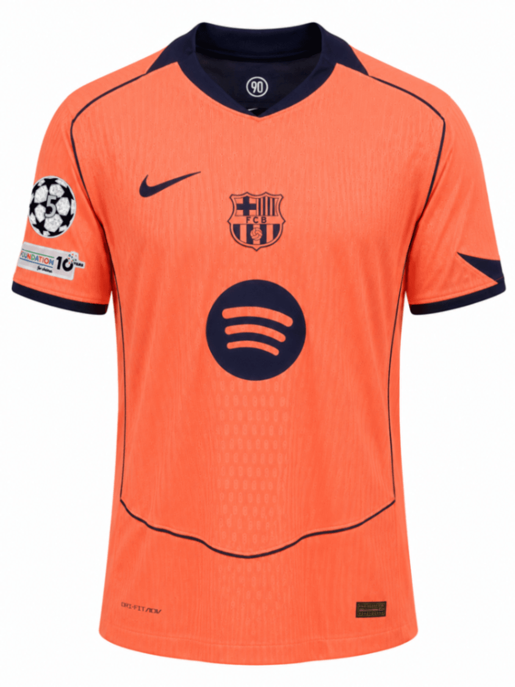 Camiseta BARCELONA 2025 alterna versión fan