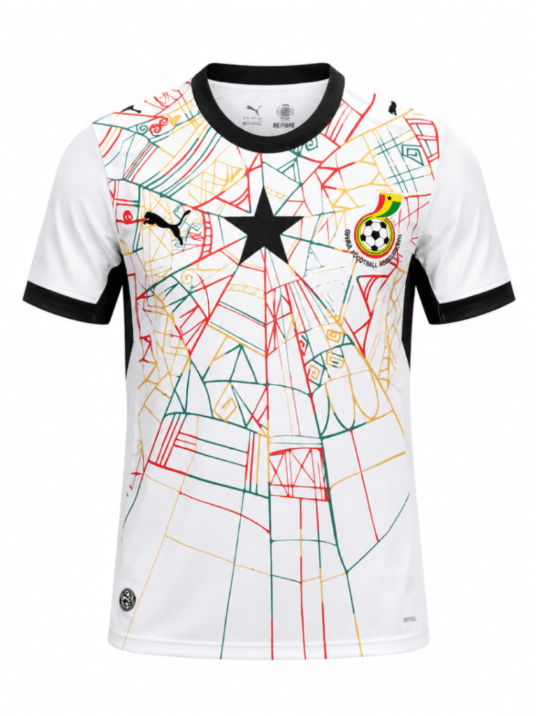 Camiseta GHANA 2026 casa versión fan