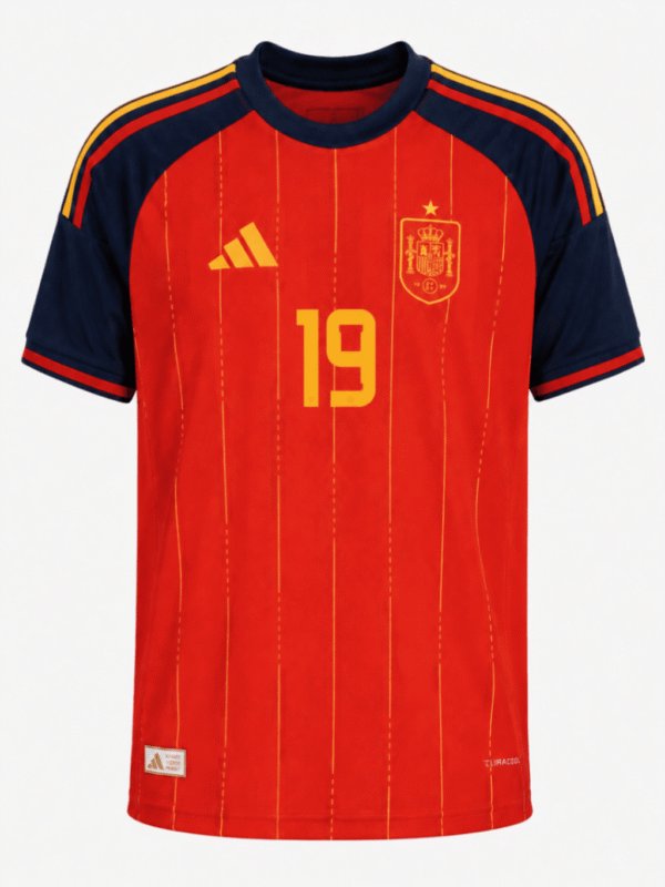 Camiseta ESPAÑA 2026 casa versión player Lamine Yamal #19