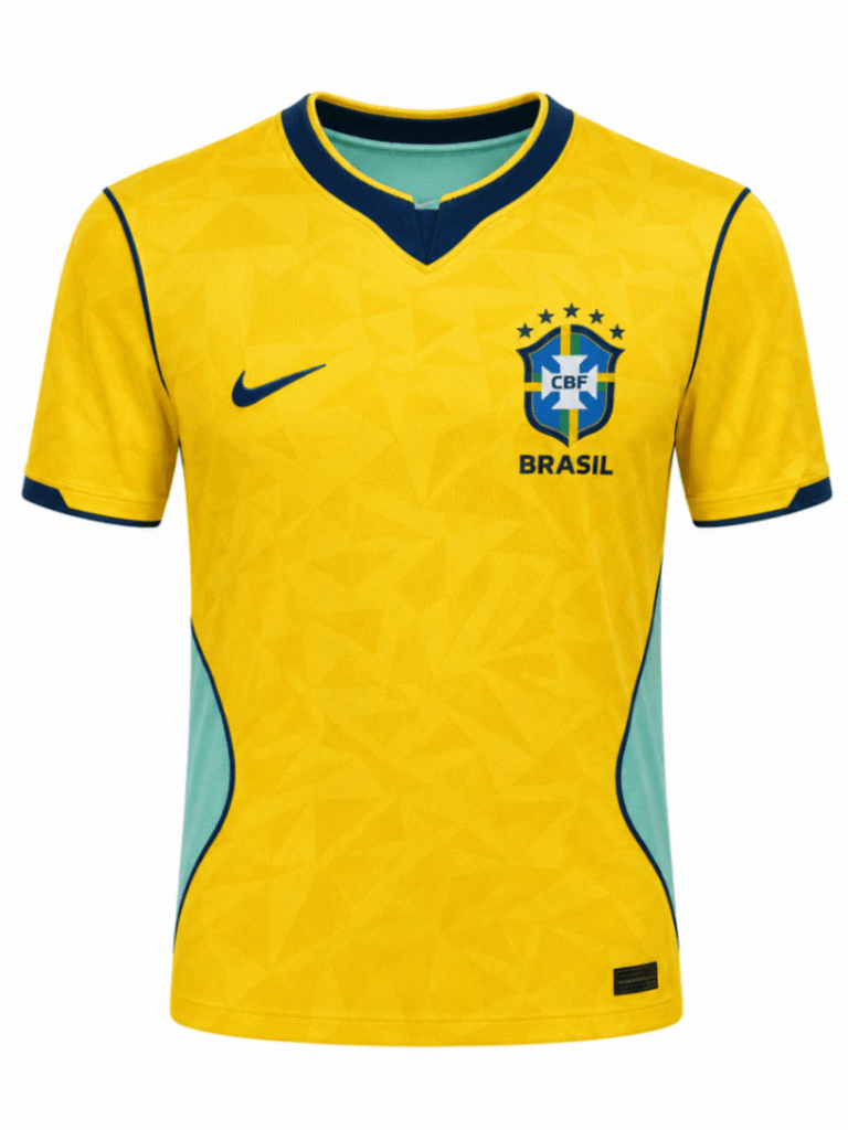 Camiseta niño BRASIL 2026 casa