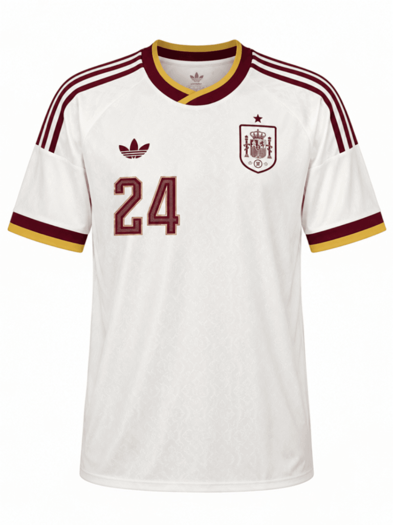Camiseta ESPAÑA 2026 visita versión player Cucurella #24