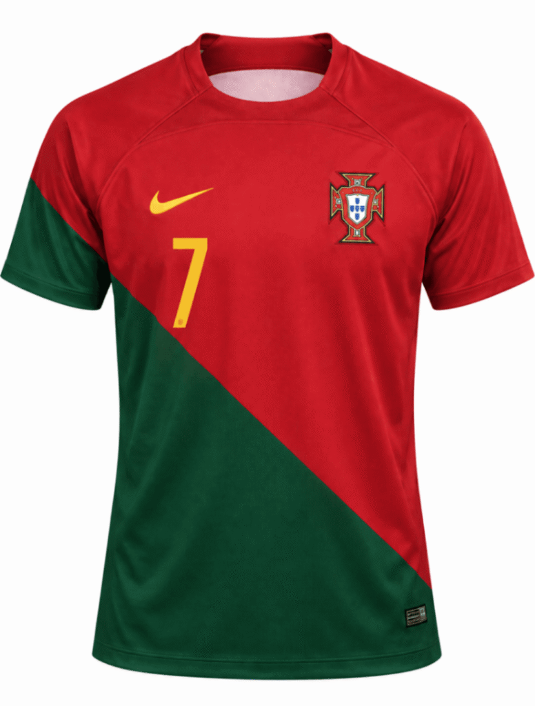 Camiseta niño PORTUGAL 2022 casa Ronaldo #7