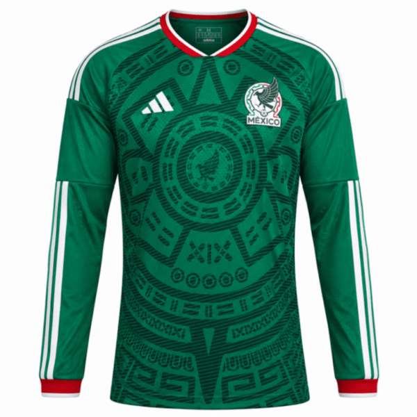 Camiseta MEXICO 2026 casa versión player - manga larga