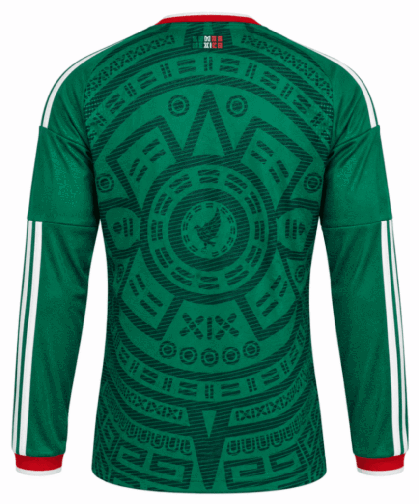 Camiseta MEXICO 2026 casa versión player – manga larga