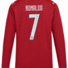 Camiseta PORTUGAL 2026 casa versión player Ronaldo #7 - manga larga