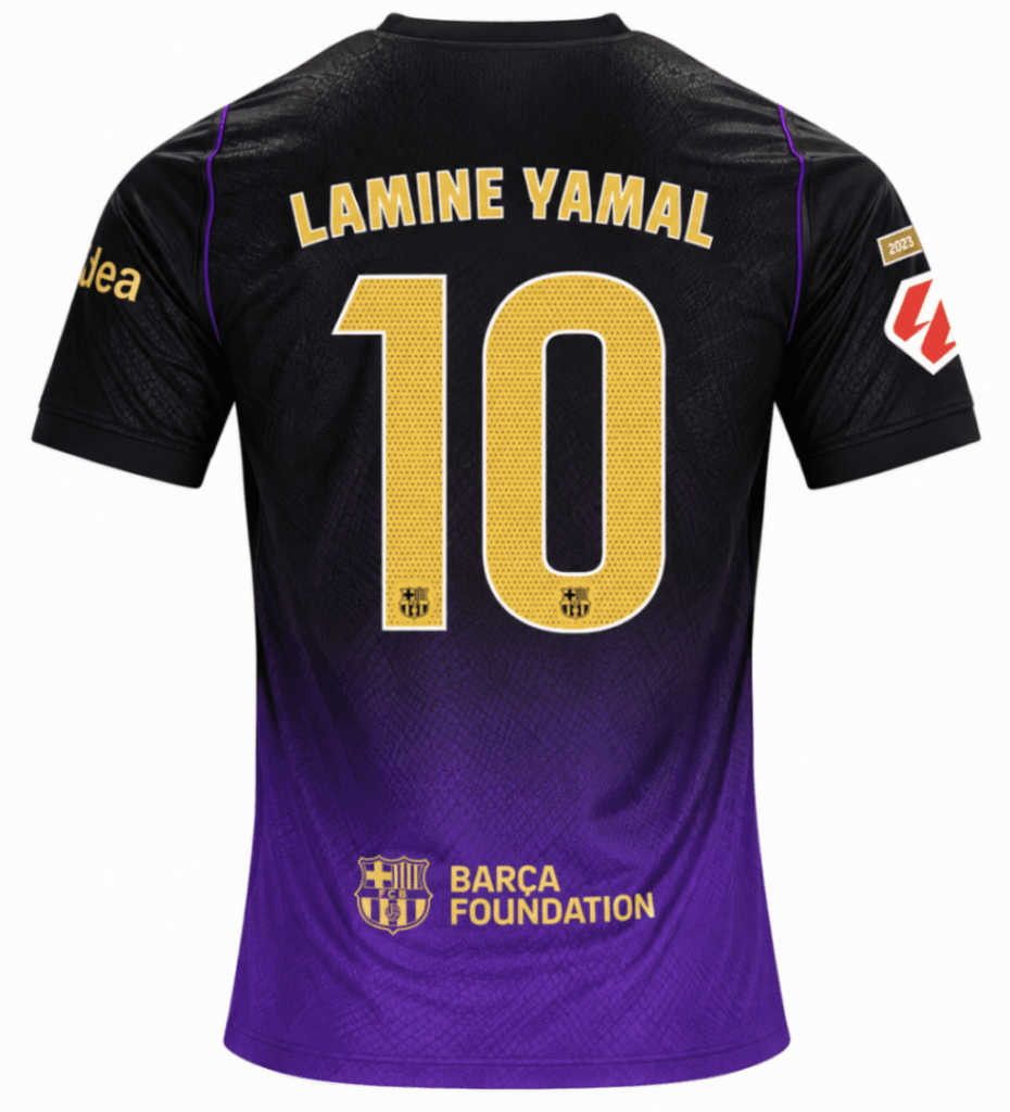 Camiseta BARCELONA 2026 visita versión fan Lamine Yamal #10