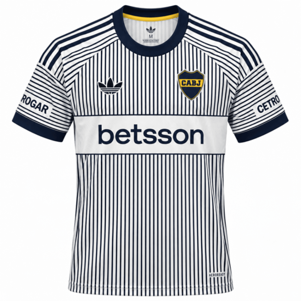 Camiseta BOCA JUNIORS 2026 visita versión player