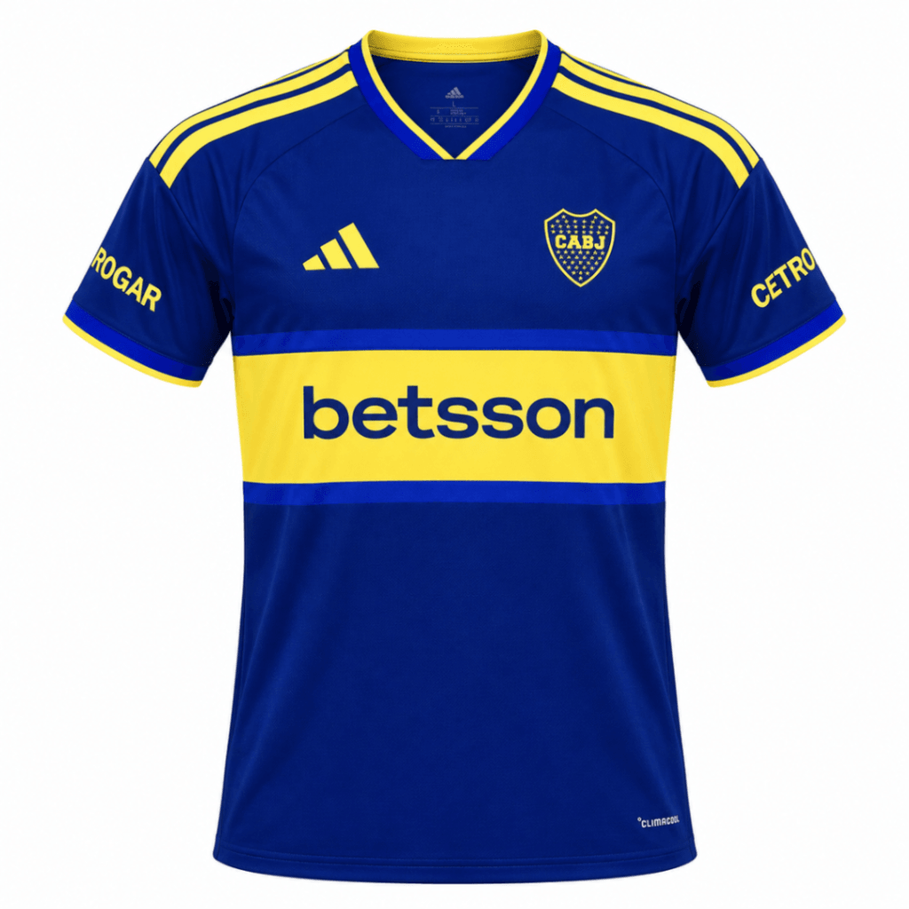 Camiseta BOCA JUNIORS 2026 casa versión fan Paredes #5