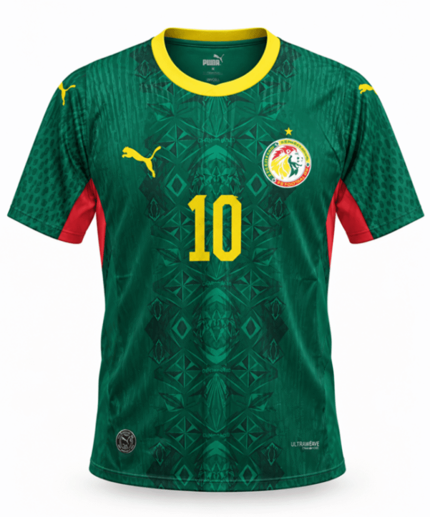 Camiseta SENEGAL 2026 casa versión player Mané #10