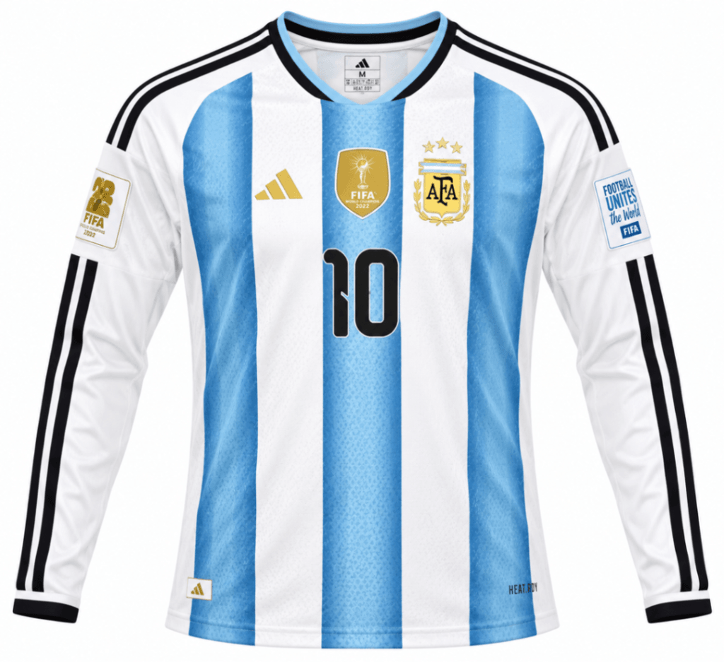 Camiseta ARGENTINA 2026 casa versión player Messi #10 – manga larga