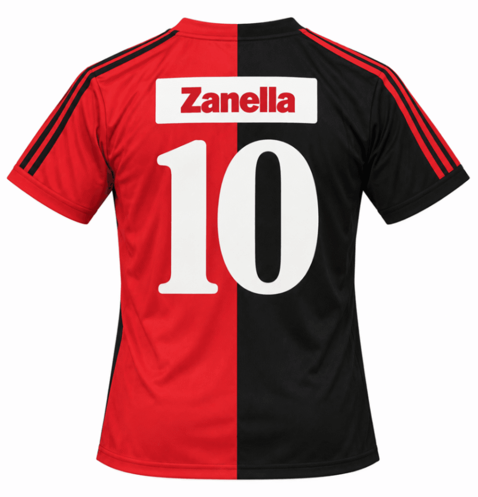 Camiseta retro NEWELLS OLD BOYS 1993 casa versión fan