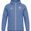 Jacket mujer original ADIDAS, color azul claro con zipper