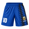 Pantaloneta niño retro ARGENTINA 1994 visita Messi #10