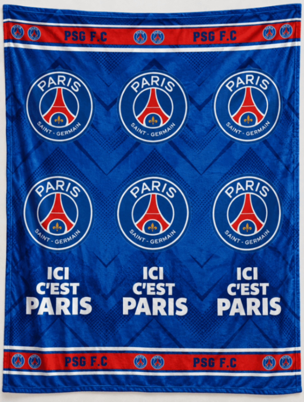 Cobija PSG, color azul