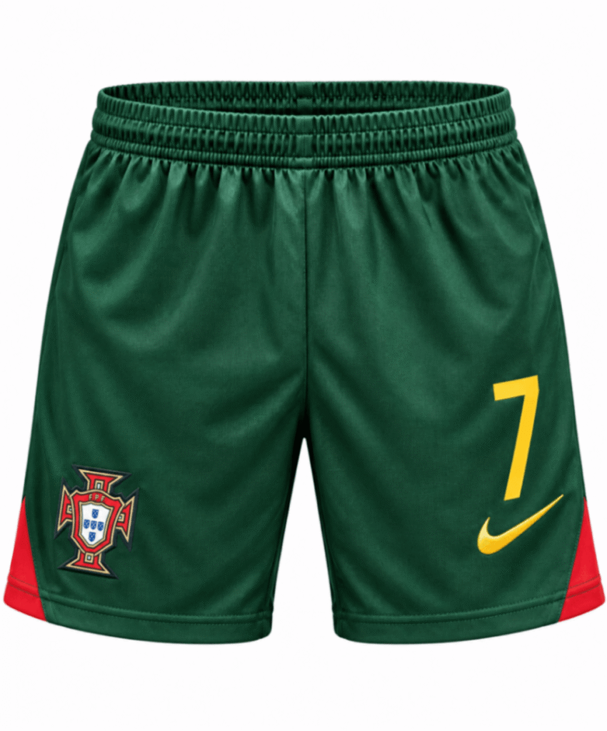Pantaloneta niño PORTUGAL 2022 casa Ronaldo #7