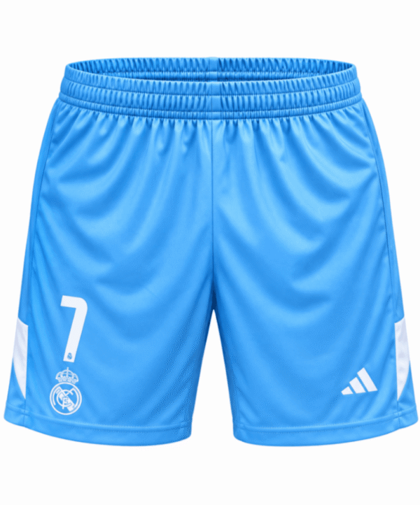 Pantaloneta niño REAL MADRID 2025 portero Courtois #1