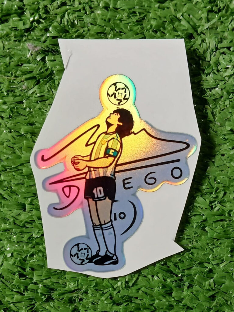 Stickers, Maradona holografico