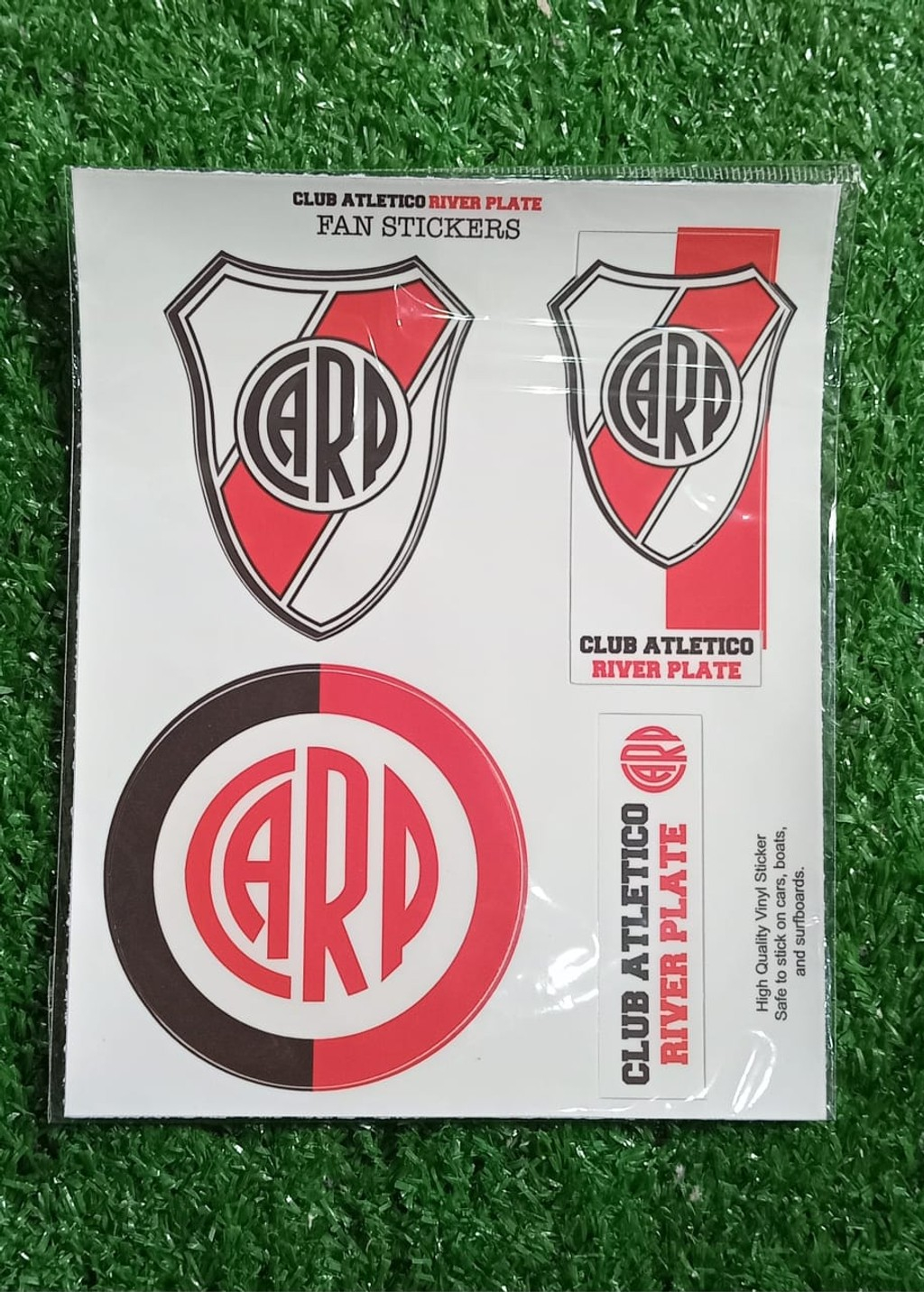 Stickers RIVER PLATE, Lamina de stickers