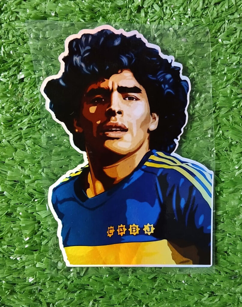 Stickers BOCA JUNIORS, Maradona