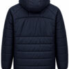 Jacket original COSTA RICA, color azul oscuro con zipper blanco