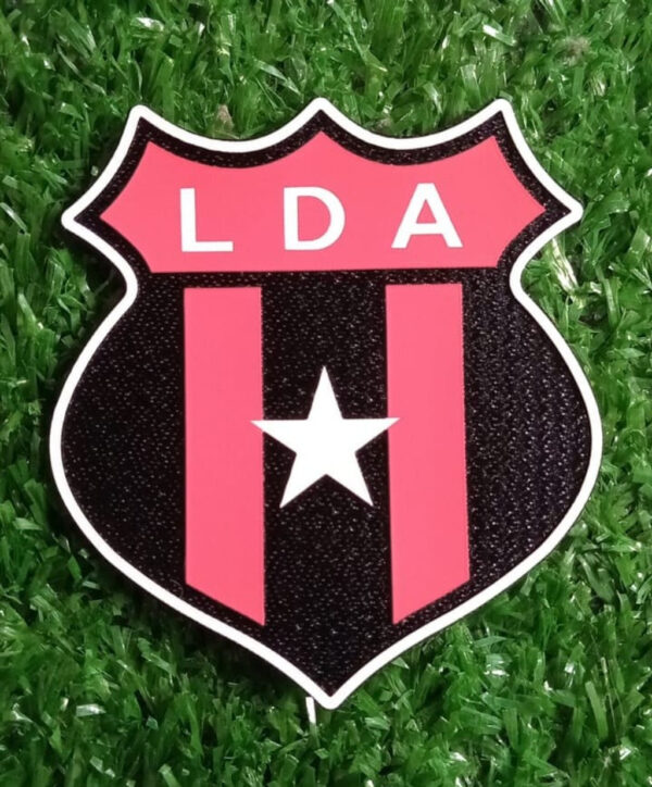 Parche LIGA DEPORTIVA ALAJUELENSE, Escudo LDA hule