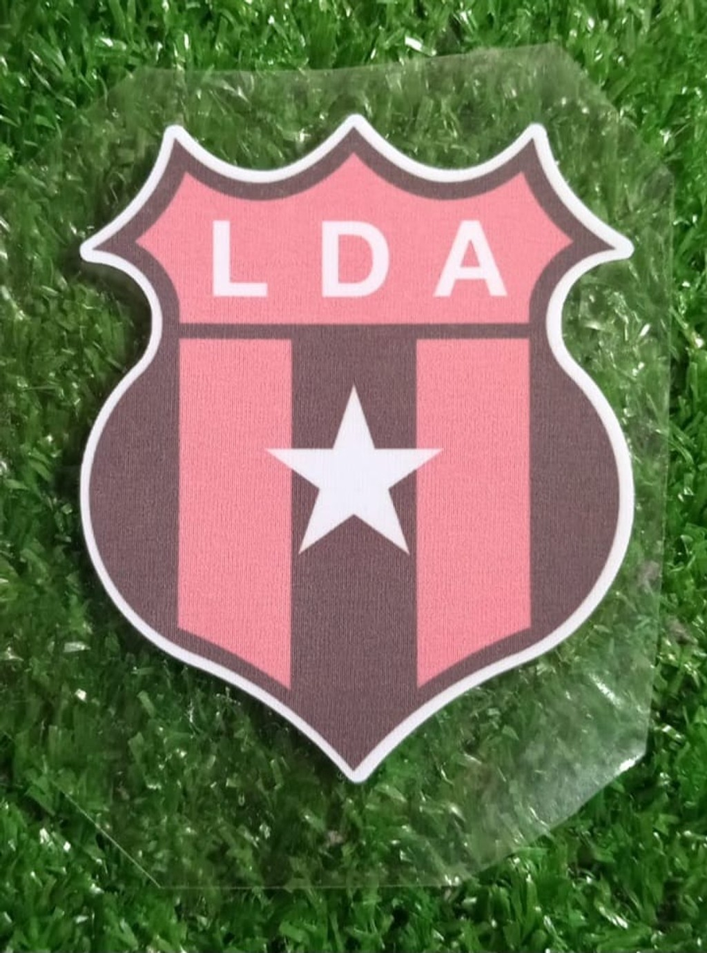 Parche LIGA DEPORTIVA ALAJUELENSE, Escudo LDA opaco