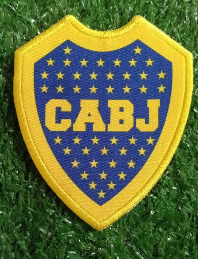 Parche BOCA JUNIORS, Escudo CABJ bordado