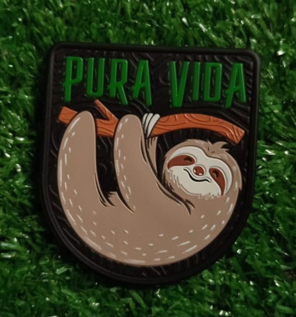 Parche, Pura vida oso perezoso