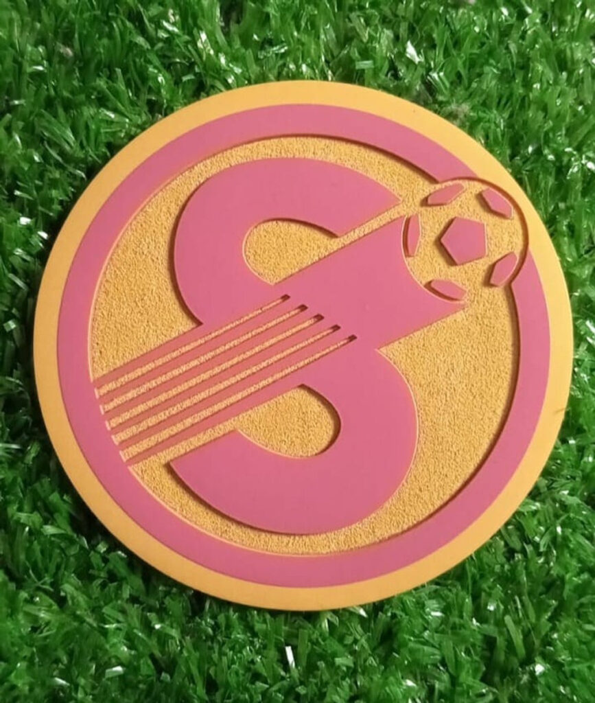 Parche SAPRISSA, S balón circulo