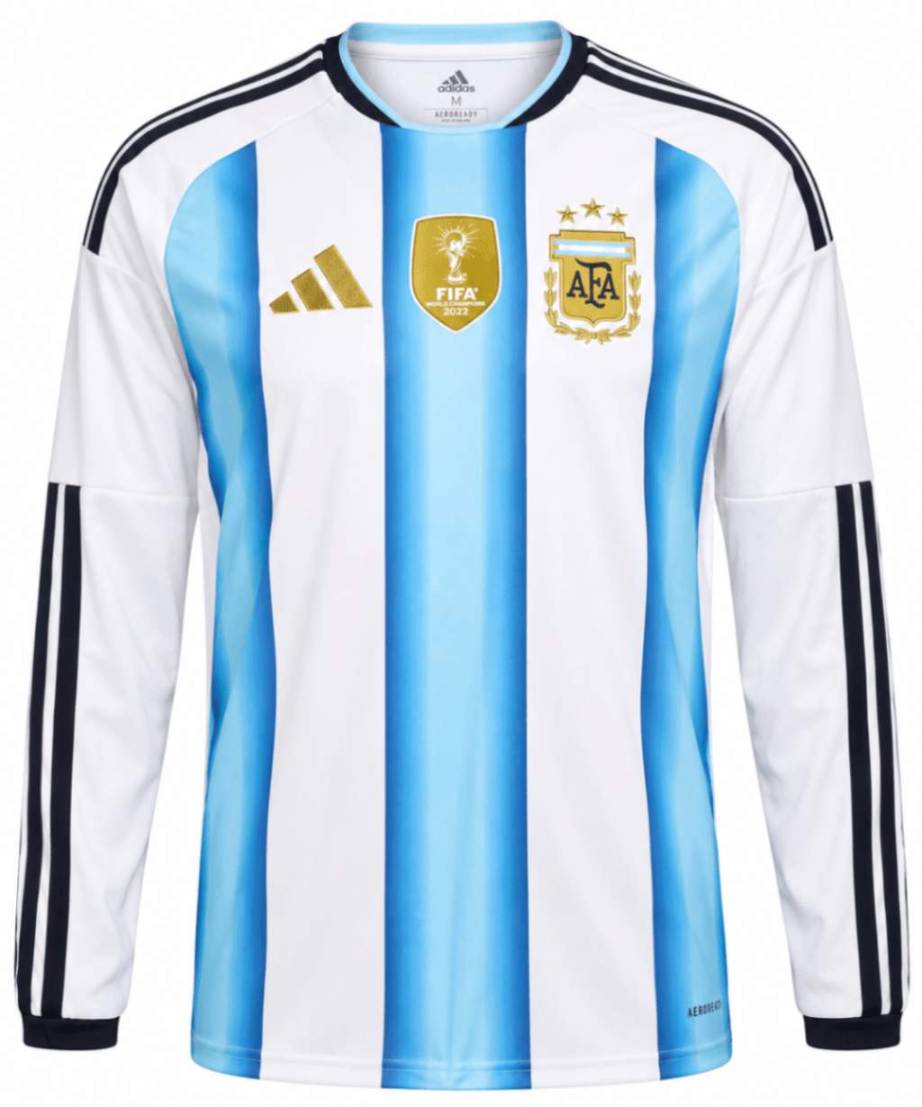 Camiseta ARGENTINA 2026 casa versión fan - manga larga