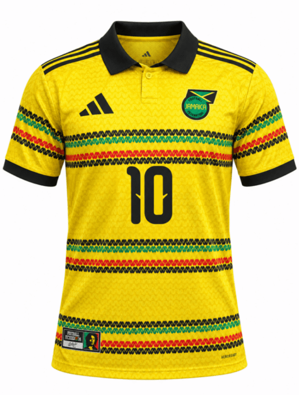 Camiseta JAMAICA 2026 casa versión fan Marley #10