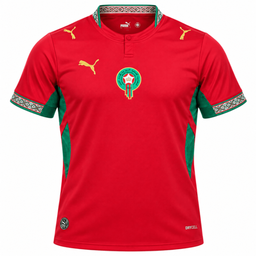 Camiseta MARRUECOS 2026 casa versión fan