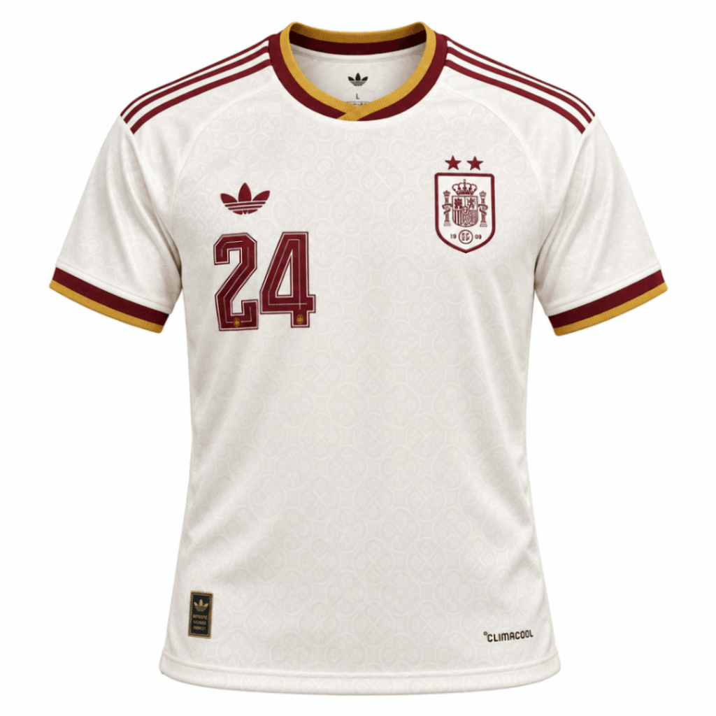 Camiseta ESPAÑA 2026 visita versión fan Cucurella #24