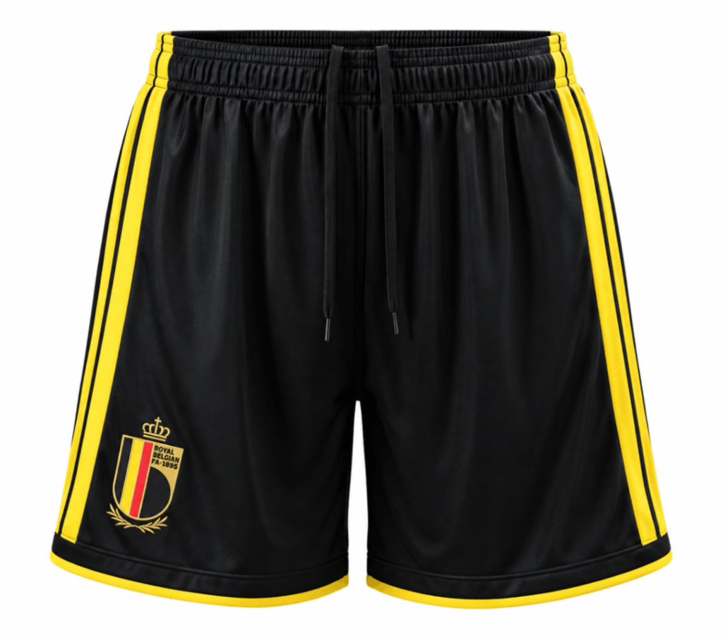 Pantaloneta niño BELGICA 2026 casa versión fan