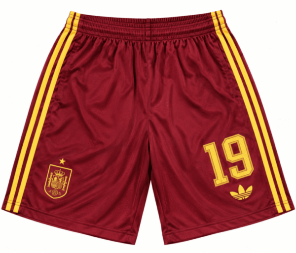 Pantaloneta niño ESPAÑA 2026 visita Lamine Yamal #19