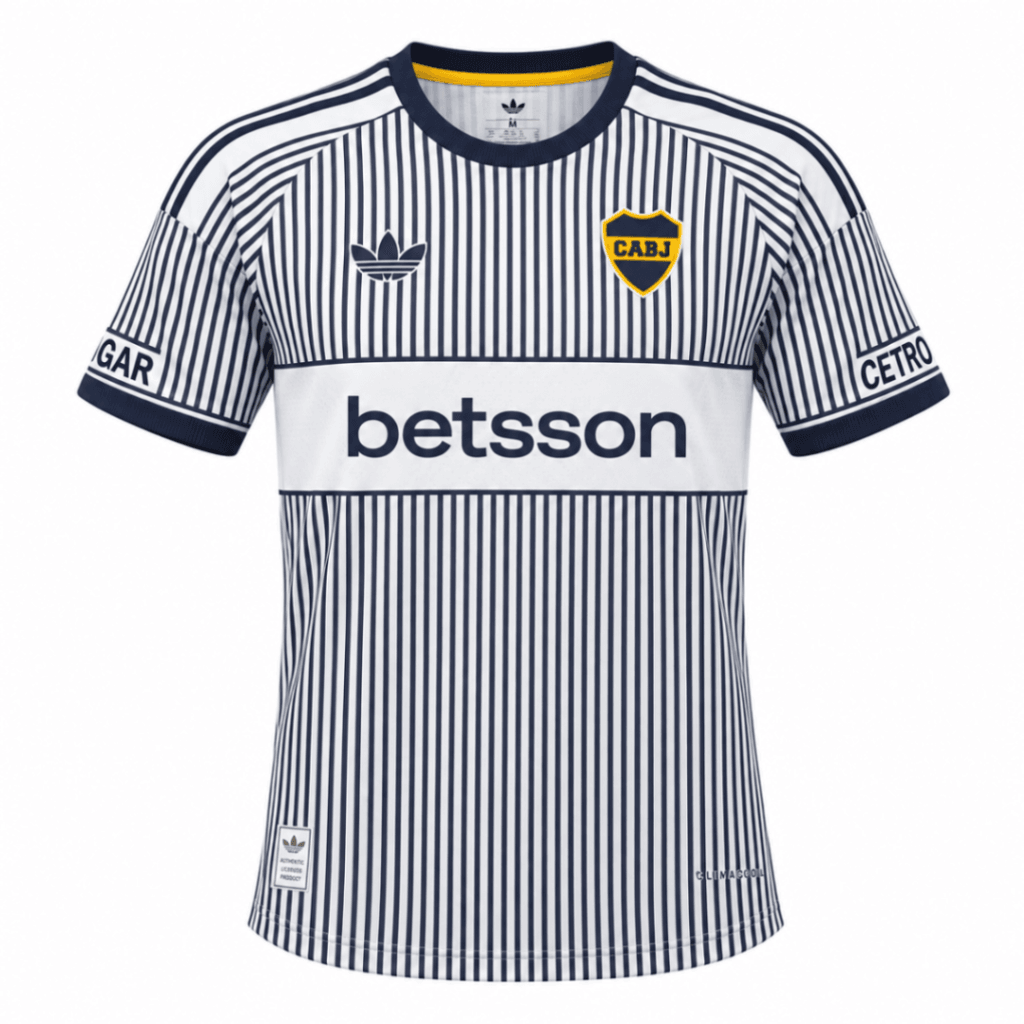 Camiseta BOCA JUNIORS 2026 visita versión player Paredes #5