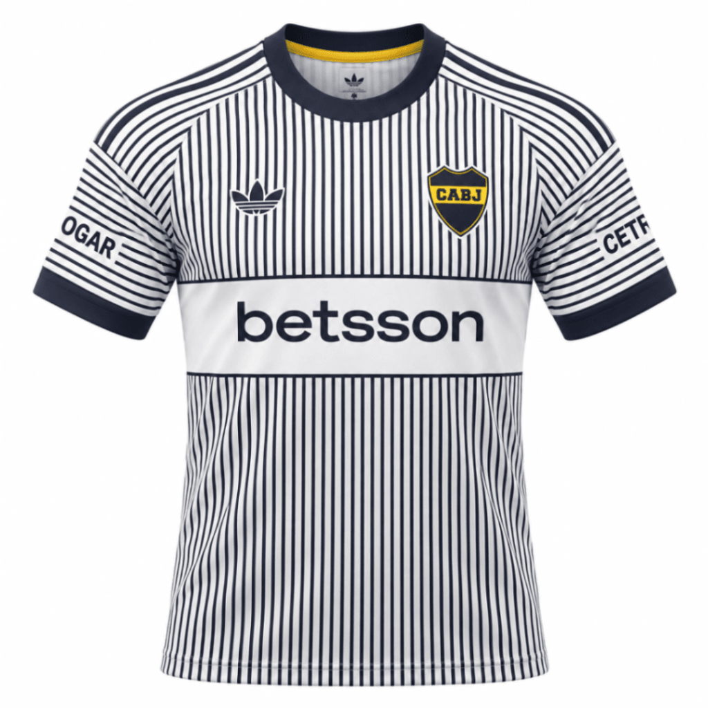 Camiseta BOCA JUNIORS 2026 visita versión fan Paredes #5