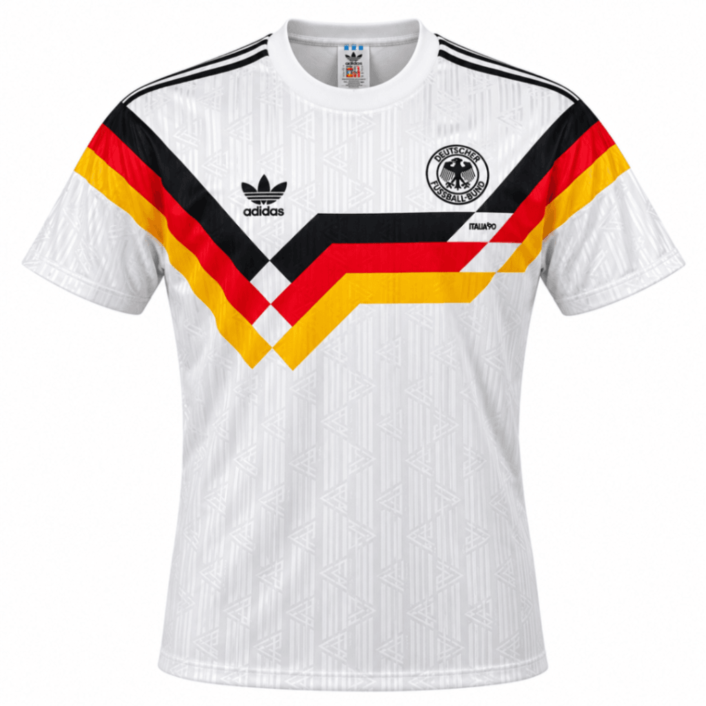 Camiseta retro ALEMANIA 1990 casa versión fan
