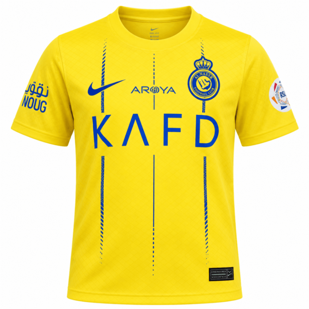 Camiseta niño AL-NASSR 2023 casa Ronaldo #7