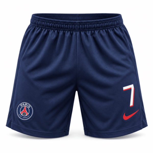 Pantaloneta niño PSG 2023 casa Mbappé #7
