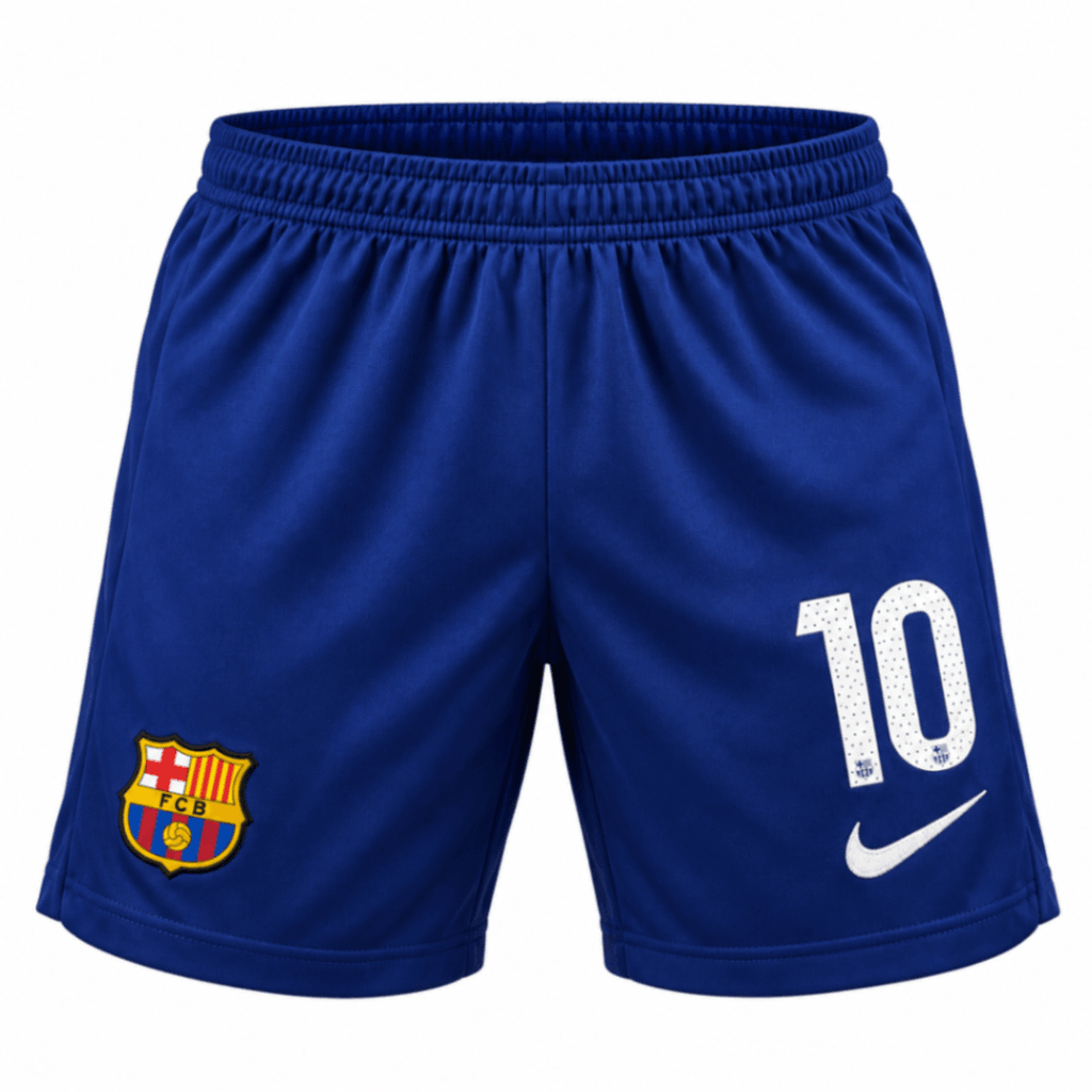 Pantaloneta niño BARCELONA 2023 casa Messi #10