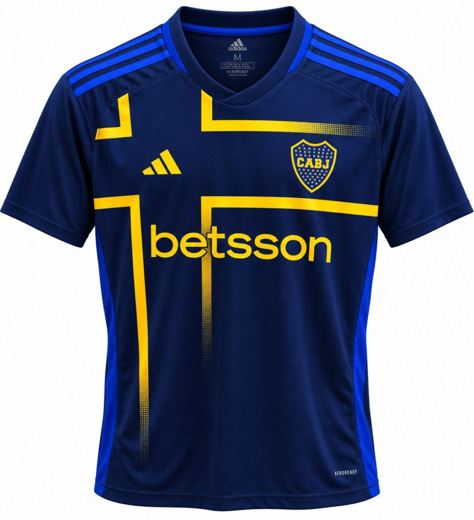 Camiseta original BOCA JUNIORS 2024 alterna versión fan