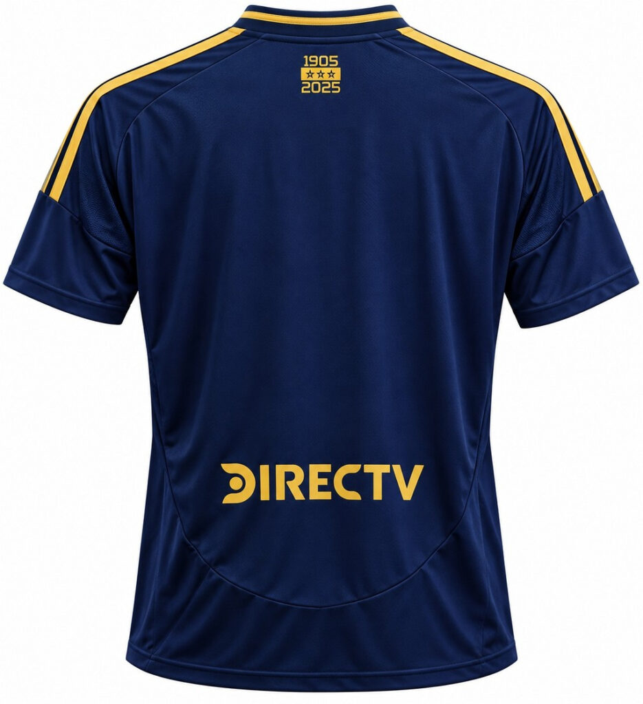 Camiseta BOCA JUNIORS 2025 alterna versión fan