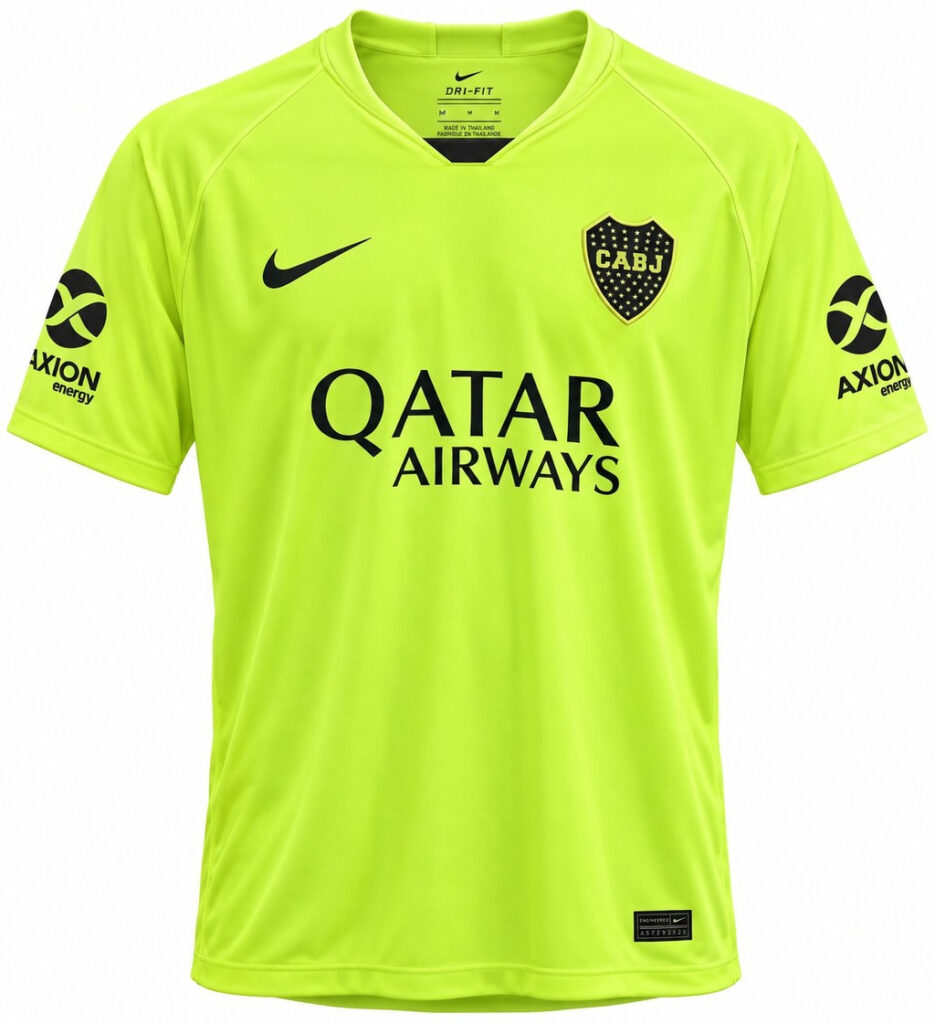 Camiseta original BOCA JUNIORS 2018 alterna versión fan