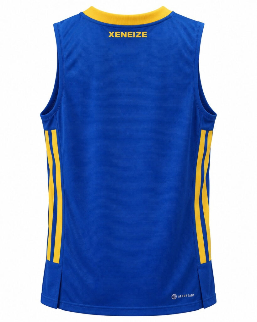 Camiseta original estilo basket BOCA JUNIORS 2020 casa versión fan