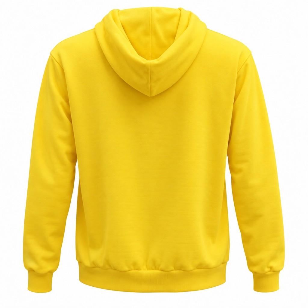 Sudadera original BOCA JUNIORS, color amarillo con logos en azul