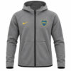 Jacket original BOCA JUNIORS, color gris