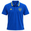 Tshirt mujer original BOCA JUNIORS, color azul con franjas amarillas en cuello tipo polo