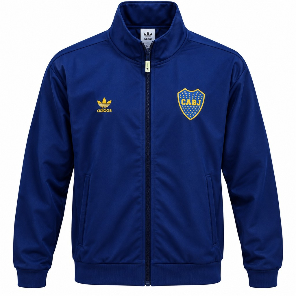 Jacket original BOCA JUNIORS, color azul oscuro